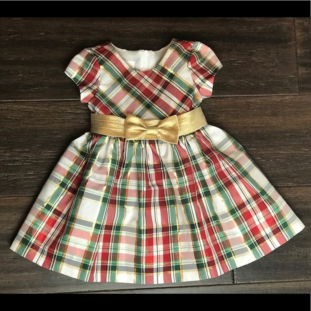 Bonnie Baby Christmas Dress